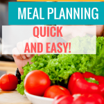 Make healthy meal planning quick and easy