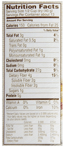 Find and Measure Serving Size