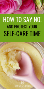 sugar scrub in jar w pink flowers