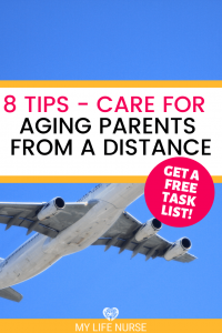 plane in air - how to care for aging parents from a distance