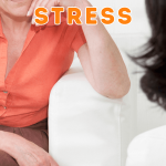 woman with dark hair and teal shirt sitting with another woman in orange shirt talking. Faces out of view. Post how to get the best value in an employee assistance program